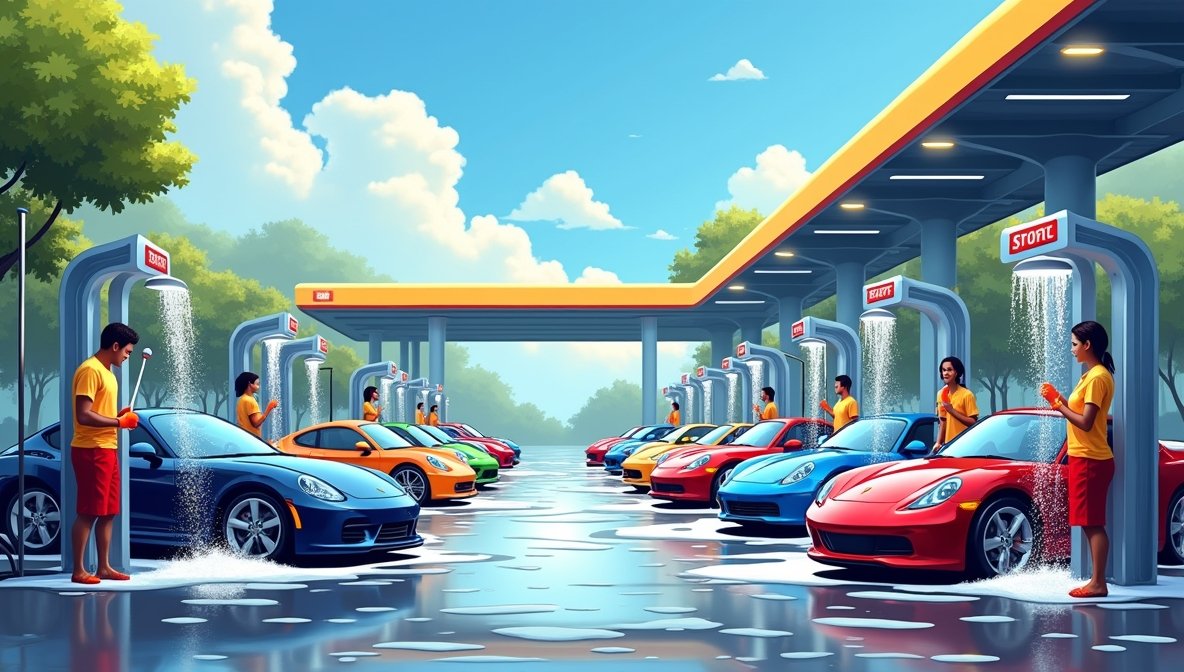 Ghorwhclixau Car Wash Facility